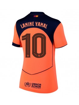 Barcelona Lamine Yamal #10 Replika Tredje Kläder Dam 2025-26 Kortärmad